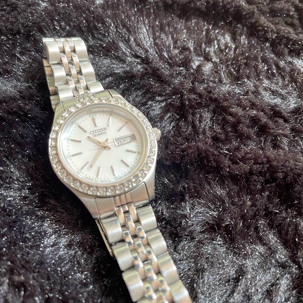 Citizen Watch with Mother of Pearl Face